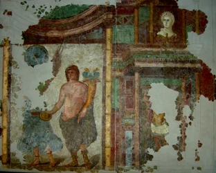 Mural from a Villa near Narbonne, 1st - 3rd Century AD